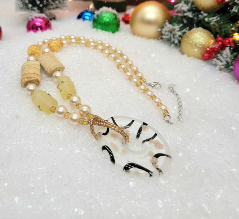 Charming Tan Necklace