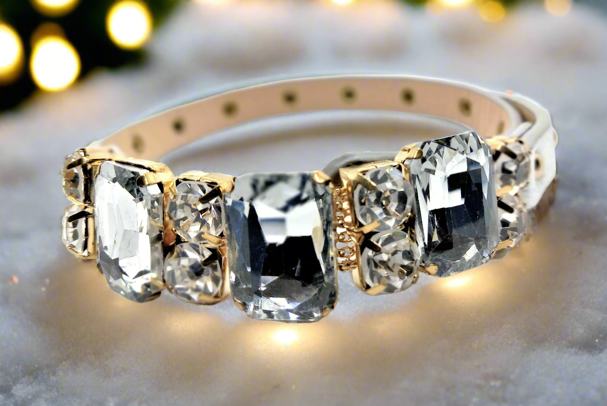 Lovely Rhinestone Double Wrap Bracelet