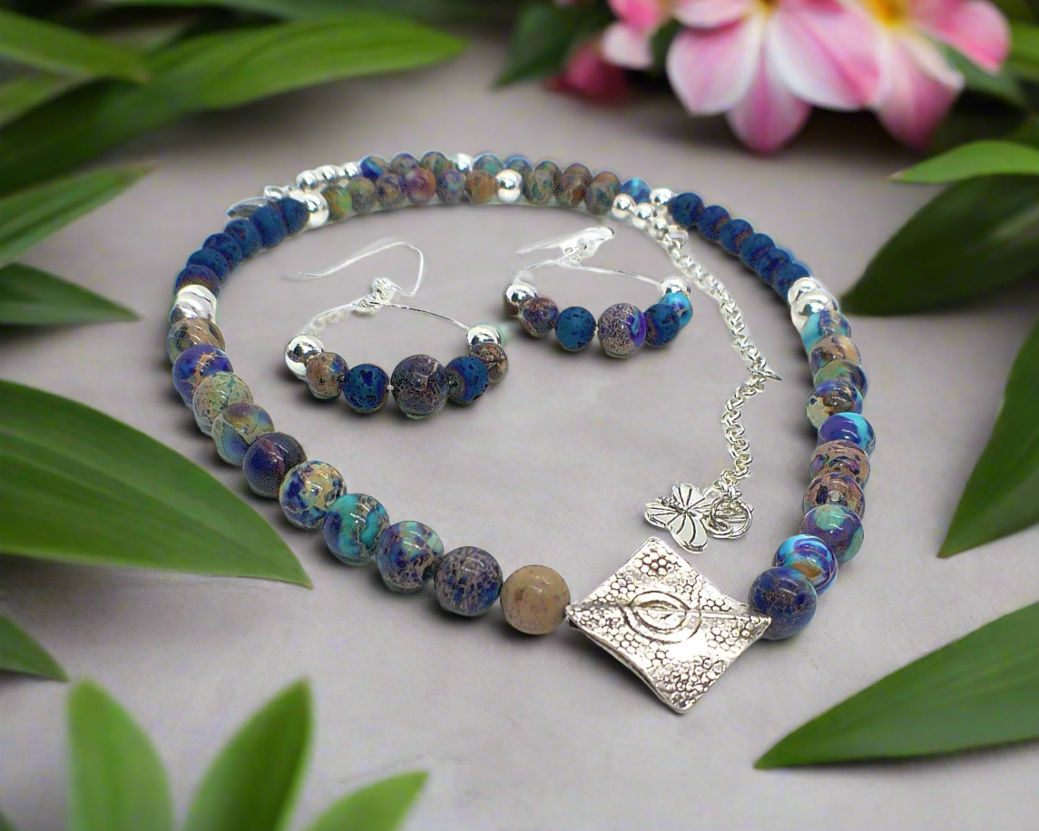https://www.artistryjewelry.net/products/fabulous-sea-blue-imperial-jasper-necklace-set
