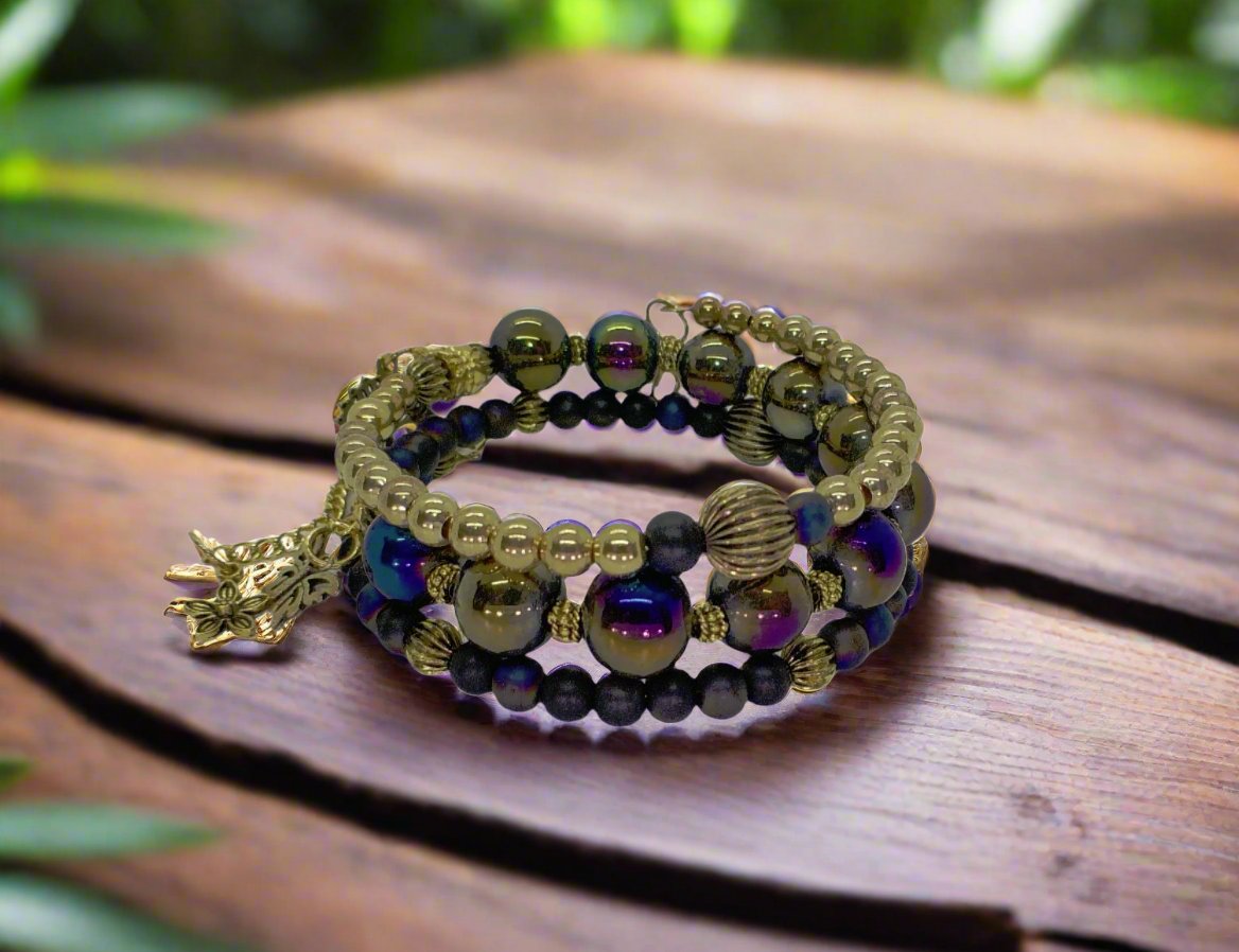 Go To: https://www.artistryjewelry.net/products/amazing-purple-dreams-bracelet