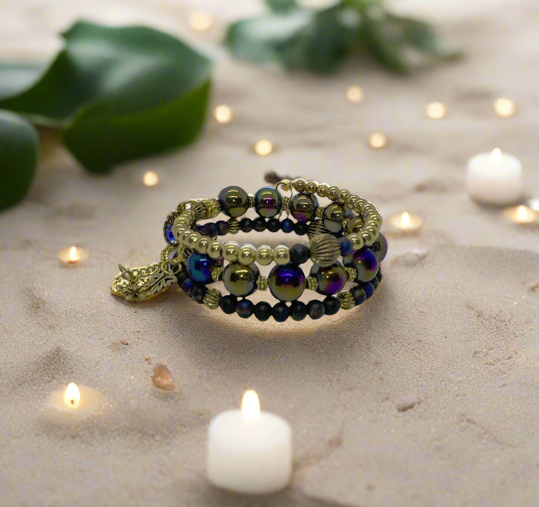Go To: https://www.artistryjewelry.net/products/amazing-purple-dreams-bracelet