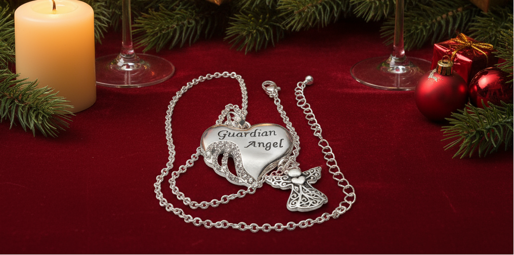 Lovely Guardian Angel Necklace