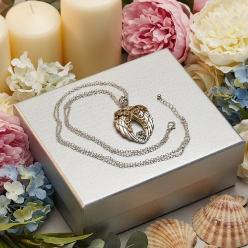 Lovely Religious Inspiration Pendant Necklace