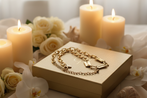 Lovely Gold Arrow Necklace