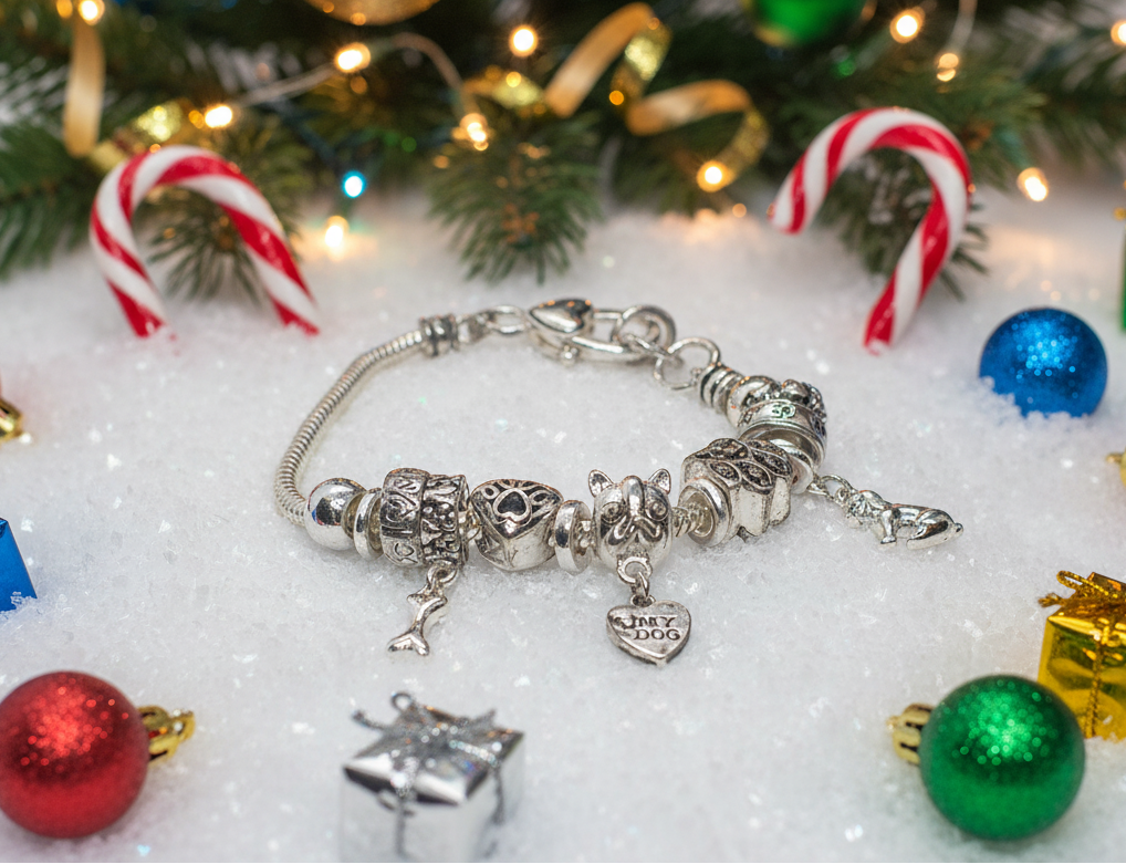 My Dog Heart Charm Bracelet