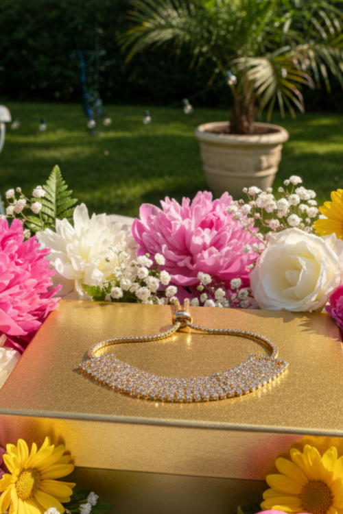 Fabulous Rhinestone Slide Bracelet