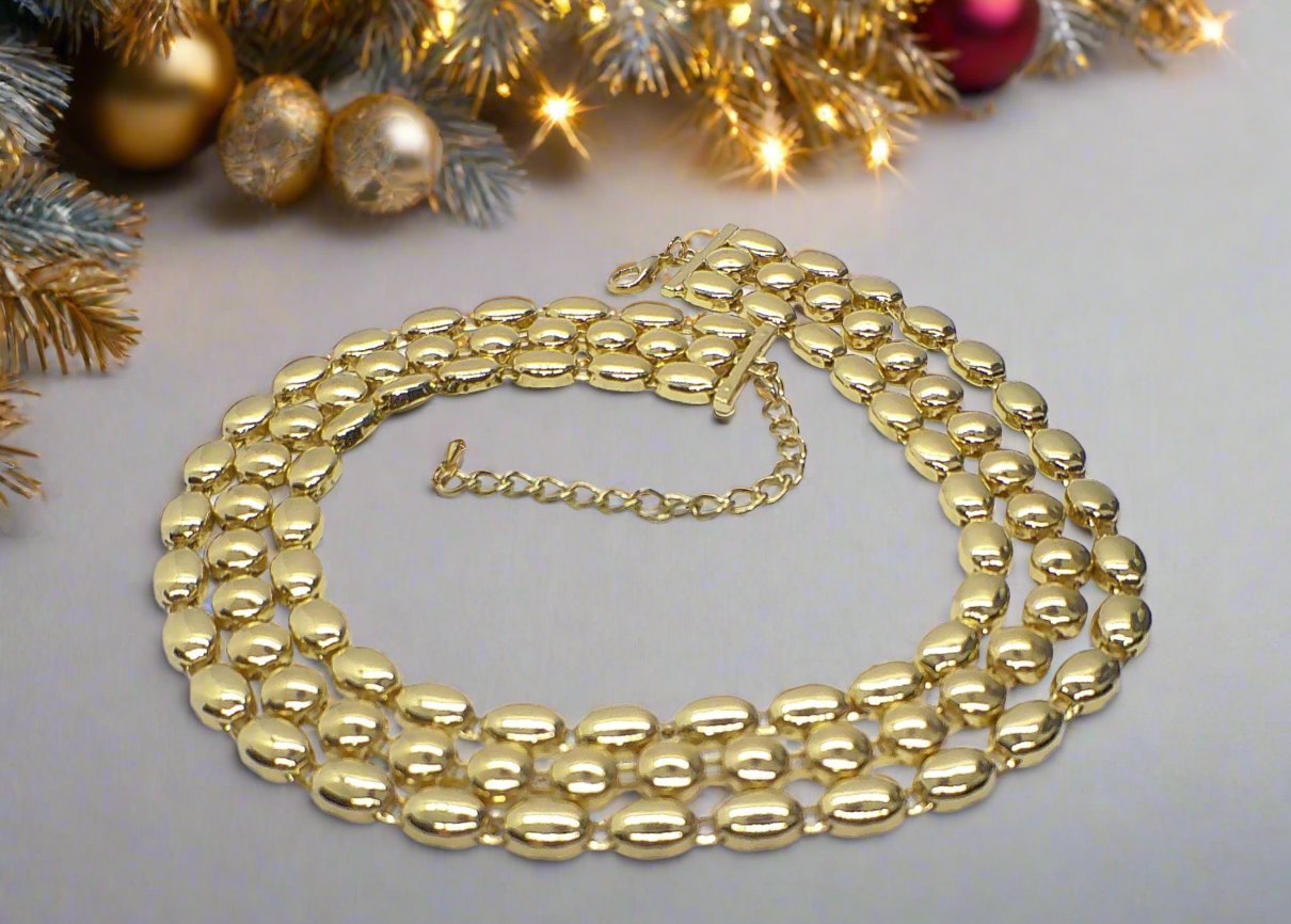 Lovely Layered Curb Chain Necklace