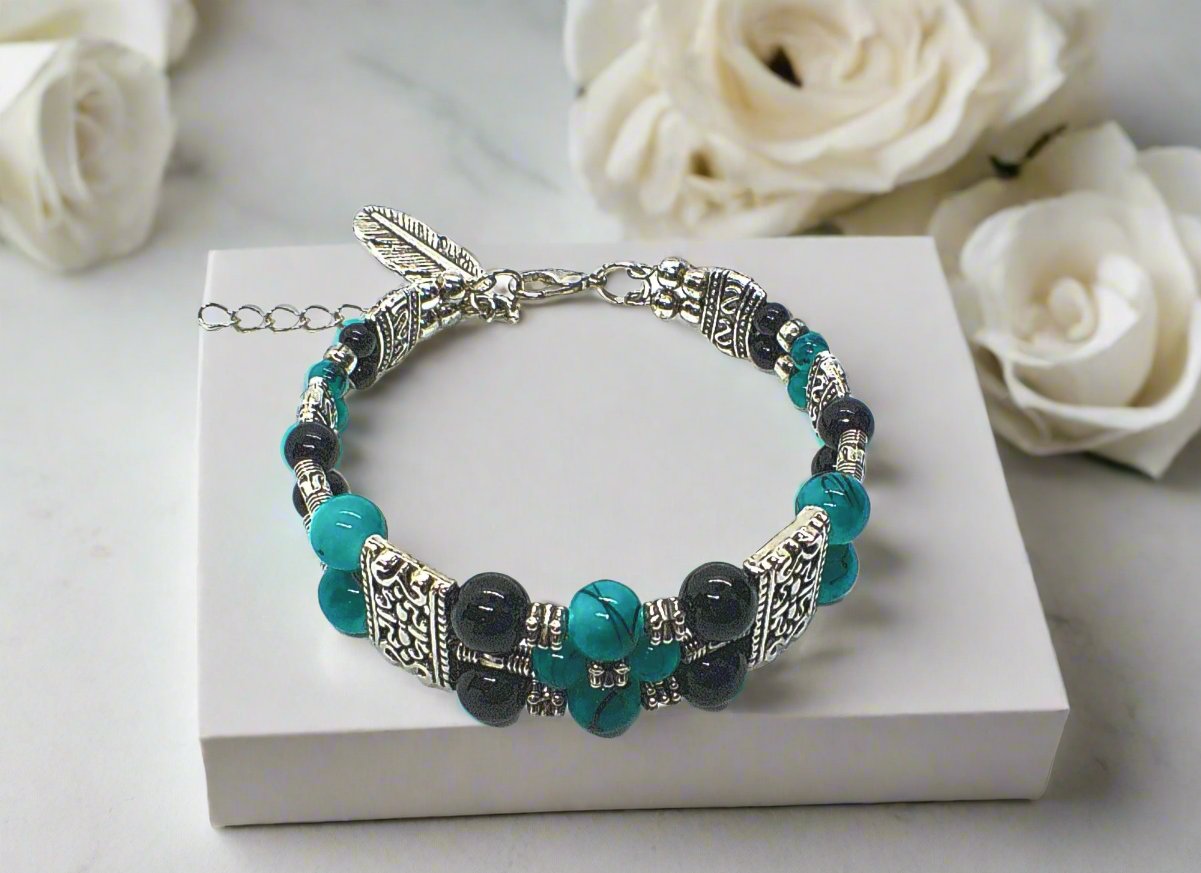 https://www.artistryjewelry.net/products/gorgeous-black-and-turquoise-bracelet