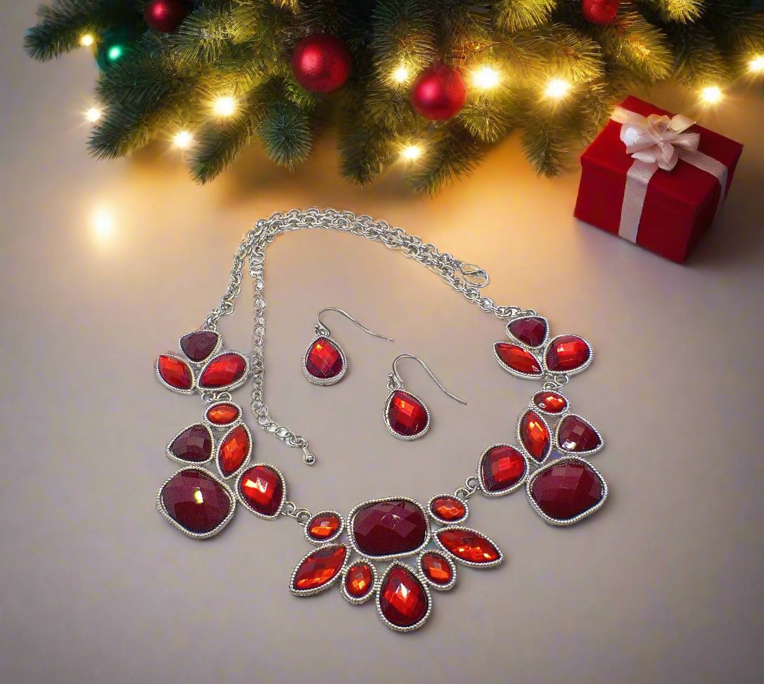 https://www.artistryjewelry.net/products/red-and-silver-necklace-set