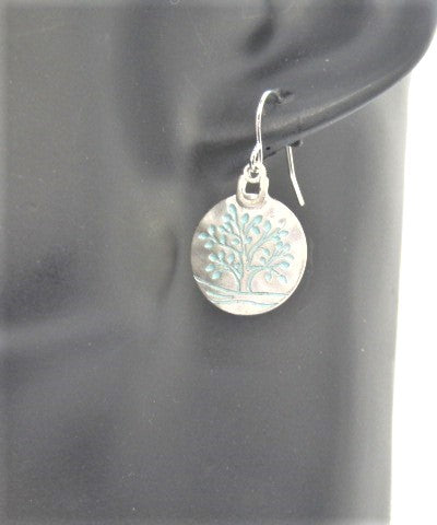 Beautiful Silver Tree of Life Earrings