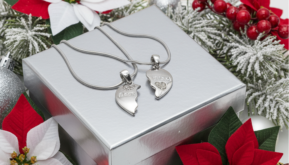 Best Friends Forever Dual Necklace -- B