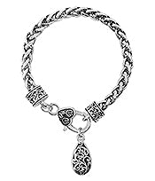 Stunning Bali Filigree Silver Chain Bracelet