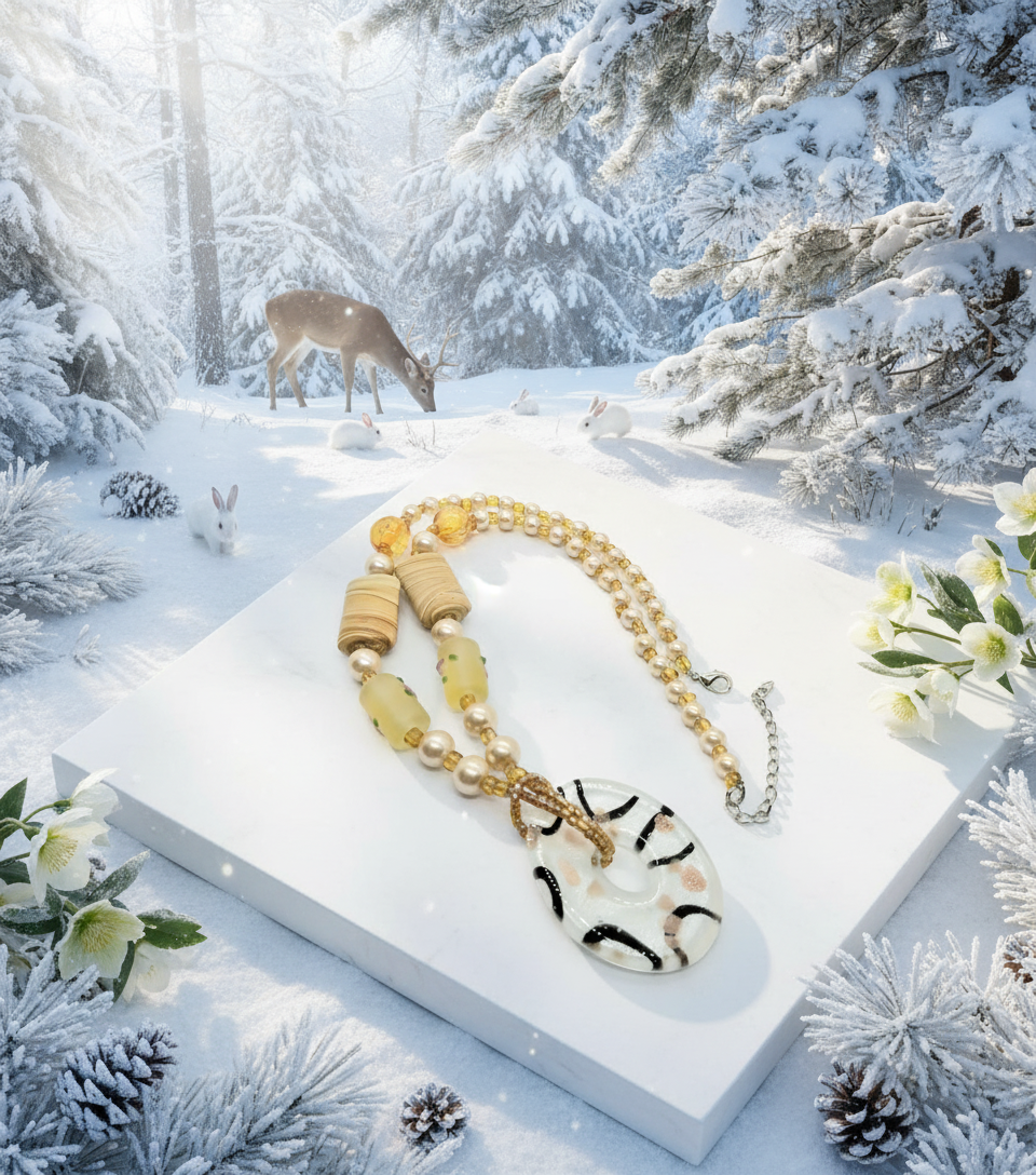 Charming Tan Necklace