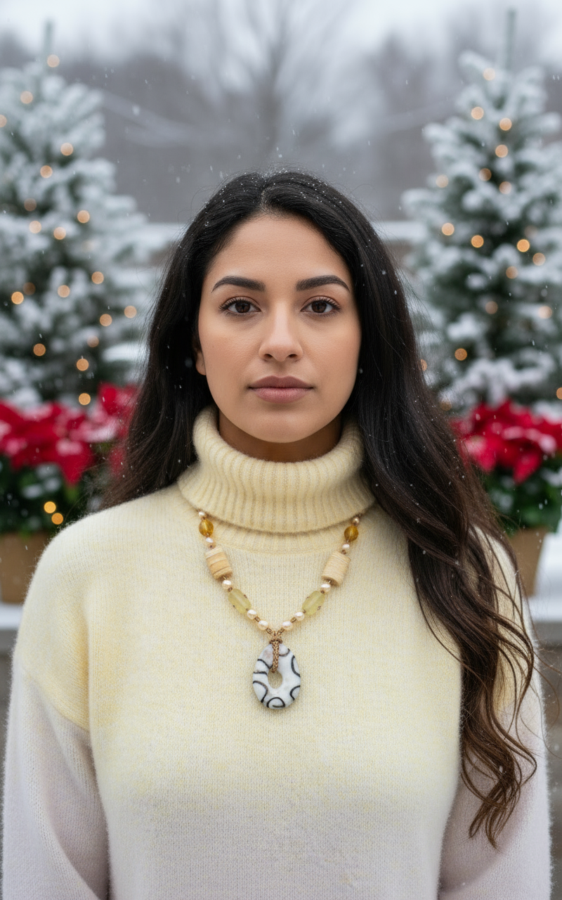 Charming Tan Necklace