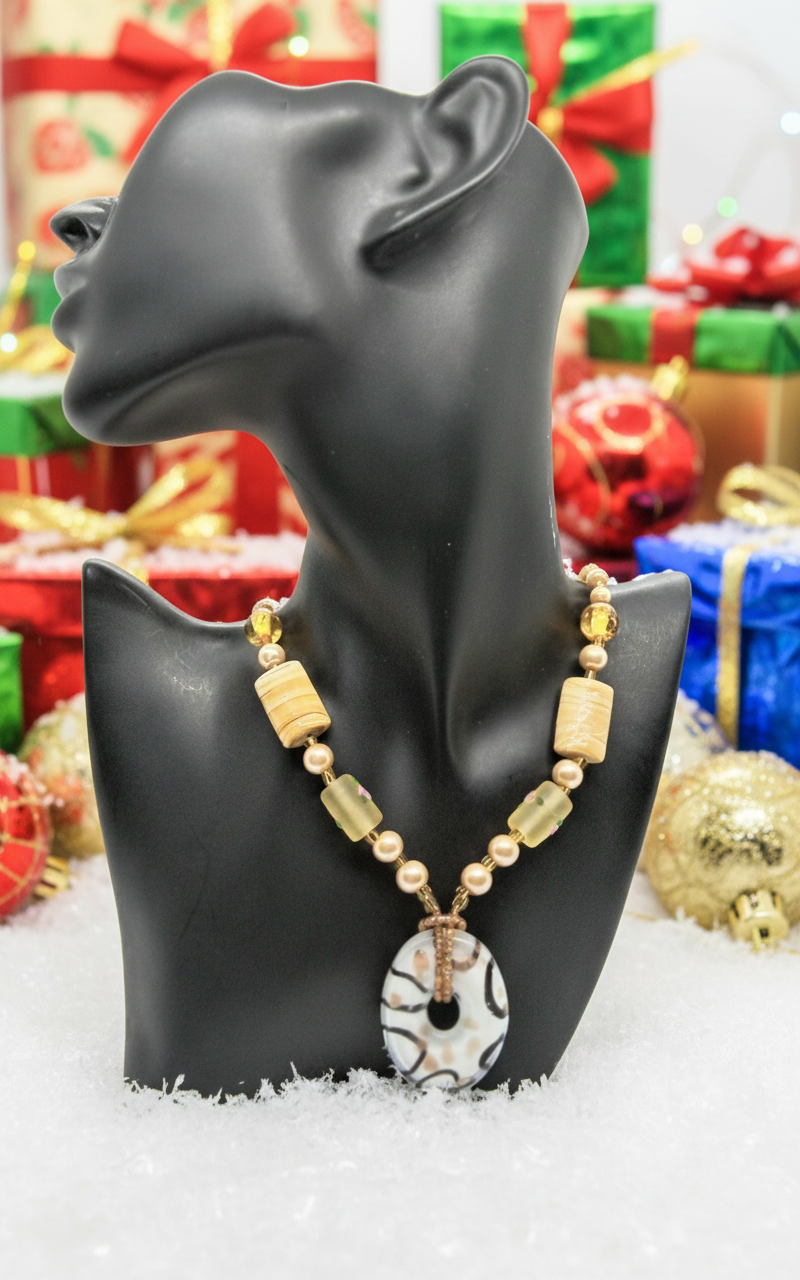 Charming Tan Necklace