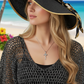 Stunning Heart and Cross Pendant Necklace