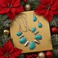 Fabulous Turquoise and Silver Necklace Set