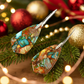 Dazzling Bohemian Imperial Jasper Geometric Drop Earrings