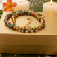 Fabulous Natural Green & Red Imperial Jasper, Gold Hematite, and CZ, Semi-precious, One-of-a-Kind,Beaded Necklace-handcrafted by Artistry Jewelry