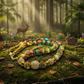 Fabulous Natural Green & Red Imperial Jasper, Gold Hematite, and CZ, Semi-precious, One-of-a-Kind,Beaded Necklace-handcrafted by Artistry Jewelry