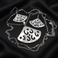 Stunning Silver Pendant, Rhinestones, and Silver Stainless Steel Chain Necklace Set, One-of-a-Kind, Created by Artistry Jewelry