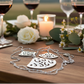 Stunning Silver Pendant, Rhinestones, and Silver Stainless Steel Chain Necklace Set, One-of-a-Kind, Created by Artistry Jewelry