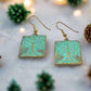 Lovely Patina Tree of Life Drop Earrings-by Artistry Jewelry