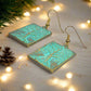 Lovely Patina Tree of Life Drop Earrings-by Artistry Jewelry