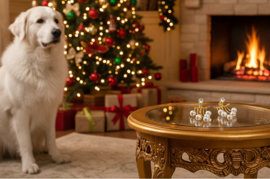 Lovely Crystal and Pearl Hanging Ear Jackets