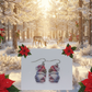 Joyful Christmas Santa Earrings
