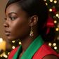 Christmas Themed Gnome Earrings