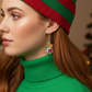 Christmas Themed Gnome Earrings