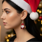 Happy Santa Earrings