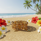 Lovely Browns, Blues, Oranges, and Gold Colors, Beaded Bracelet, One-of-a-Kind - crafted by Artistry Jewelry