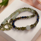 Beautiful Natural Italian Onyx, Quartz, and Crystals, One-of-a-Kind, Semi-precious Necklace-B-handcrafted by Artistry Jewelry