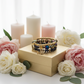 Amazing Purple and Gold Hematite Beaded Bracelet - handcrafted by Artistry Jewelry
