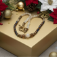 Beautiful Natural Italian Onyx, Quartz, and Crystals, One-of-a-Kind, Semi-precious Necklace-B-handcrafted by Artistry Jewelry