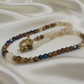 Beautiful Natural Italian Onyx, Quartz, and Crystals, One-of-a-Kind, Semi-precious Necklace-B-handcrafted by Artistry Jewelry