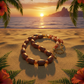 Gorgeous Burnt Red Adventurine and Italian Onyx, Semi-precious Necklace B-handcrafted by Artistry Jewelry