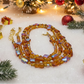 Lovely Browns, Blues, Oranges, and Gold Colors, Two-Strands, Beaded Necklaces, One-of-a-Kind - crafted by Artistry Jewelry