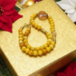 Exciting Yellow Fire Dragon Agates and Copper Crystal Twist, Semi-precious, One-of-a-Kind, Necklace - handcrafted by Artistry Jewelry