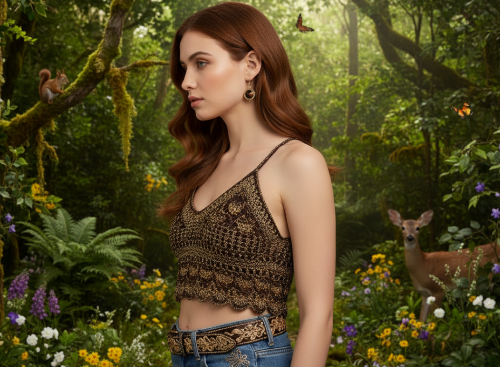 Lovely Smoky Topaz, Rivoli, Gold Drop Earrings- by Artistry Jewelry