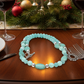 Beautiful Aqua, Semi-precious Necklace with Magnesite, and Hematite-A-handcrafted by Artistry Jewelry