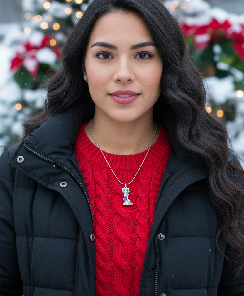 Beautiful Cat's Meow Necklace