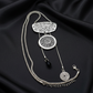 Exciting Metal Net Necklace