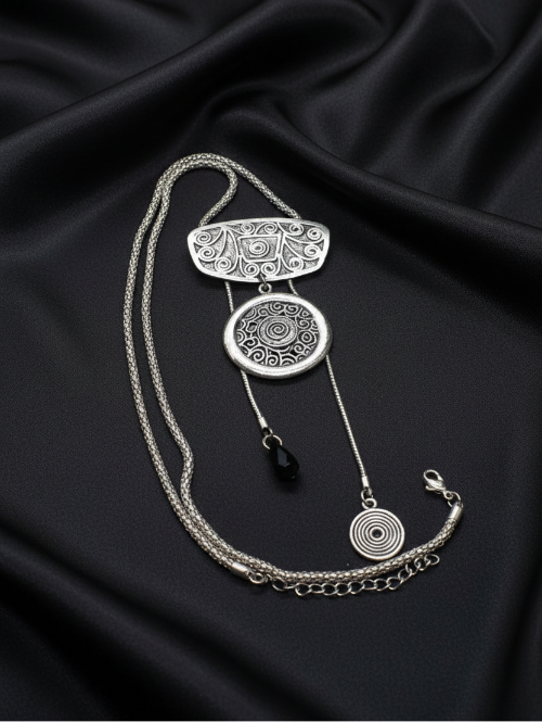 Exciting Metal Net Necklace