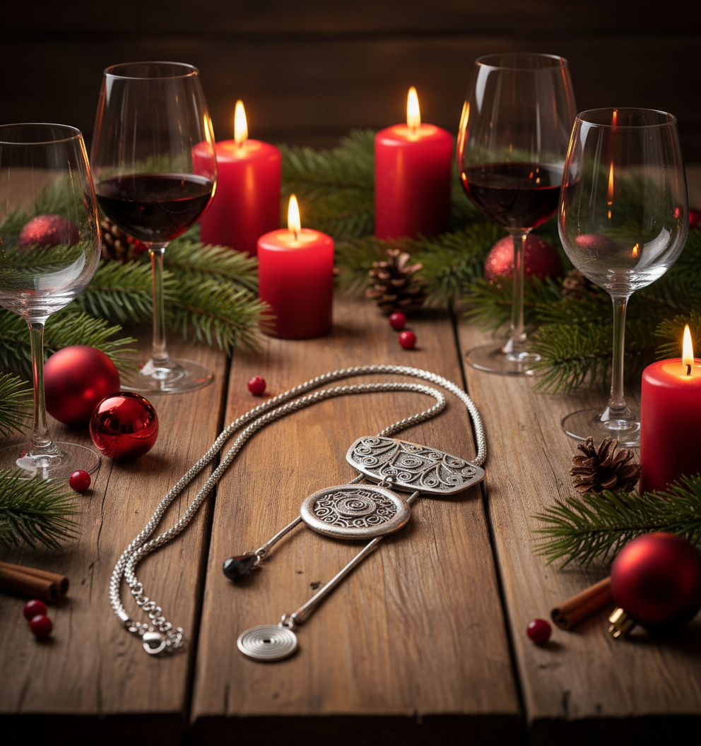 Exciting Metal Net Necklace