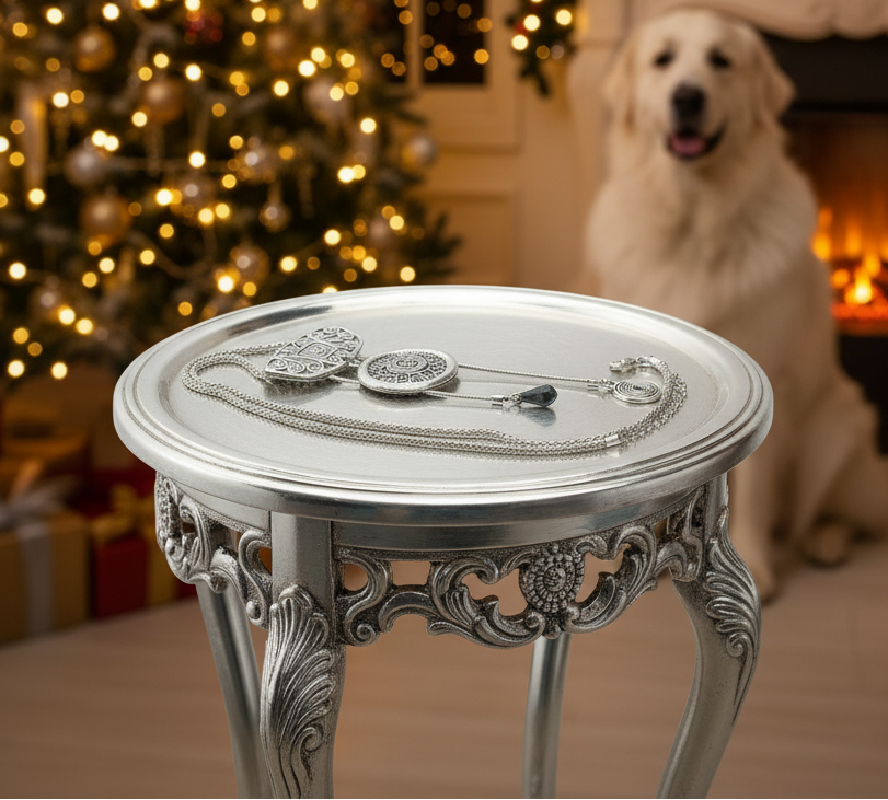 Exciting Metal Net Necklace