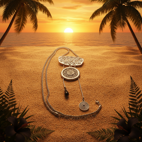 Exciting Metal Net Necklace