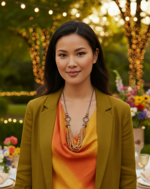 Fancy Seed Beads Forever Necklace